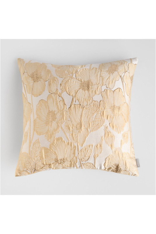 Housse de Coussin Jacquard - Makowka - Light Beige