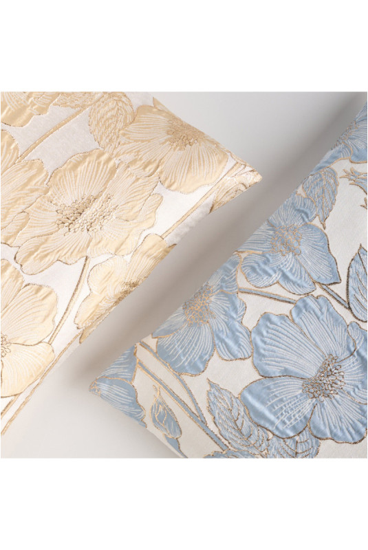 Housse de Coussin Jacquard - Makowka - Light Beige
