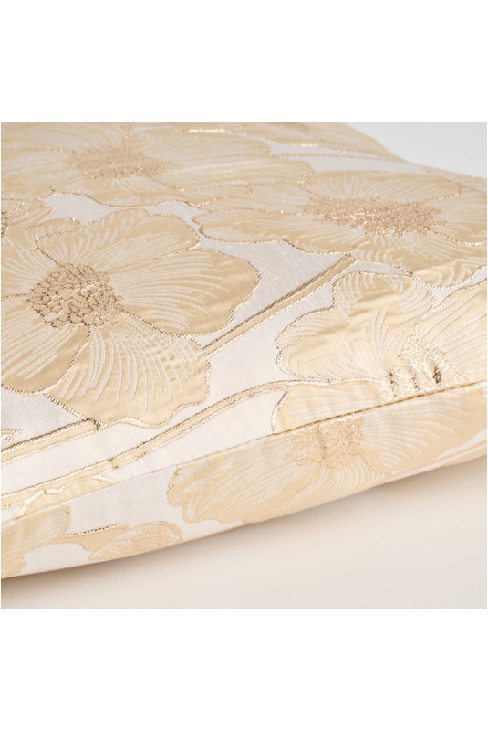 Housse de Coussin Jacquard - Makowka - Light Beige