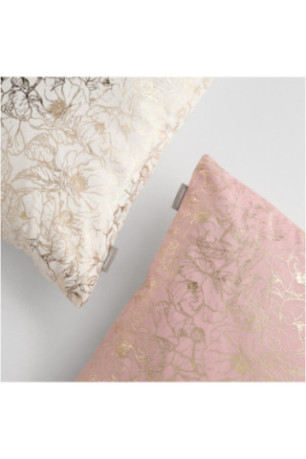 Housse de Coussin En Velours - Casinosis - White
