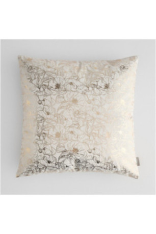 Housse de Coussin En Velours - Casinosis - White