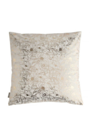Housse de Coussin En Velours - Casinosis - White