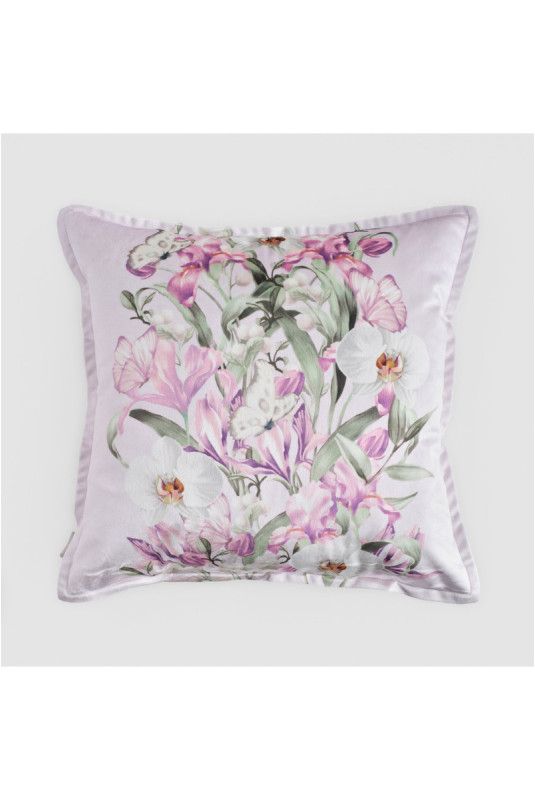 Housse de Coussin Imprimée - Anneli - Light Pink