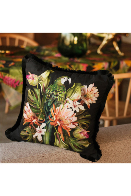 Housse de Coussin Imprimée - Piroso - Dark Green