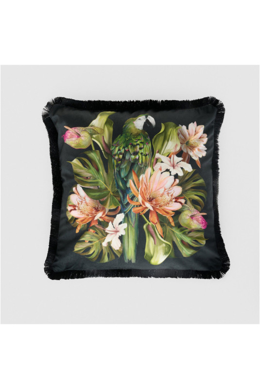 Housse de Coussin Imprimée - Piroso - Dark Green