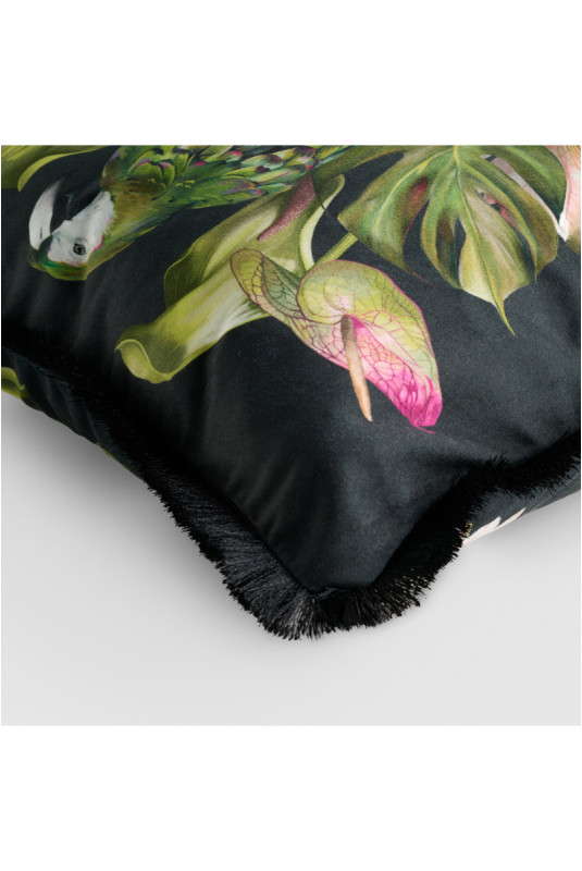 Housse de Coussin Imprimée - Piroso - Dark Green