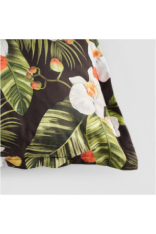 Housse de Coussin Imprimée - Selvatico - Dark Green