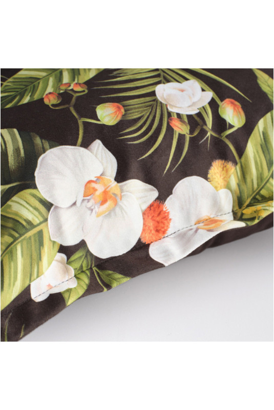 Housse de Coussin Imprimée - Selvatico - Dark Green