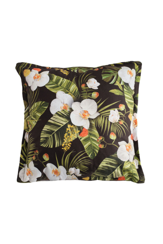Housse de Coussin Imprimée - Selvatico - Dark Green