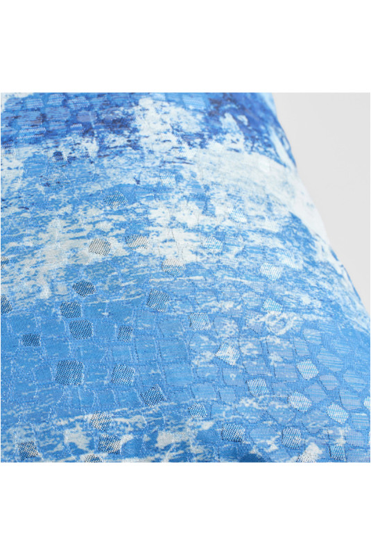 Housse de Coussin Jacquard - Skyara - Blue