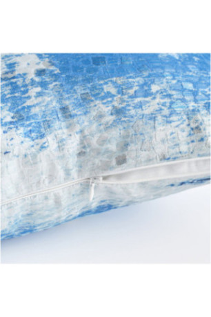 Housse de Coussin Jacquard - Skyara - Blue