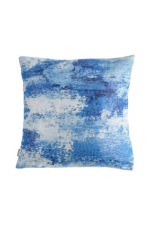 Housse de Coussin Jacquard - Skyara - Blue