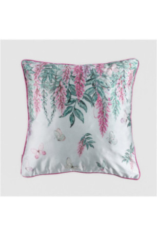Housse de Coussin Imprimée - Fenrys - Light Turquoise