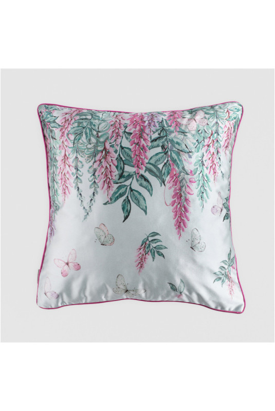 Housse de Coussin Imprimée - Fenrys - Light Turquoise