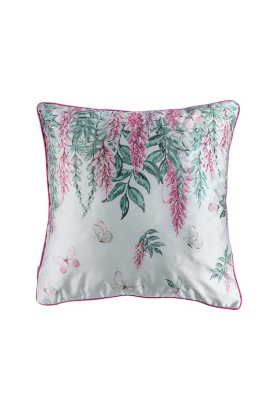 Housse de Coussin Imprimée - Fenrys - Light Turquoise