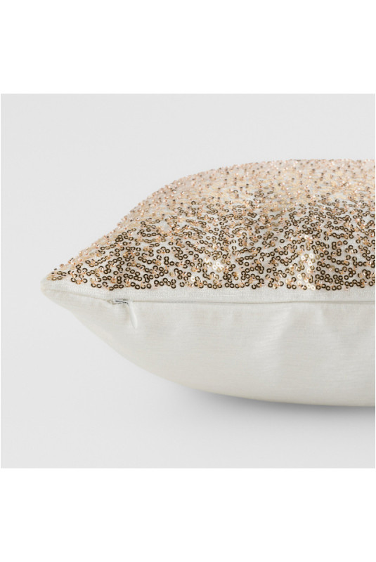 Housse de Coussin Décorative - Glowish - White