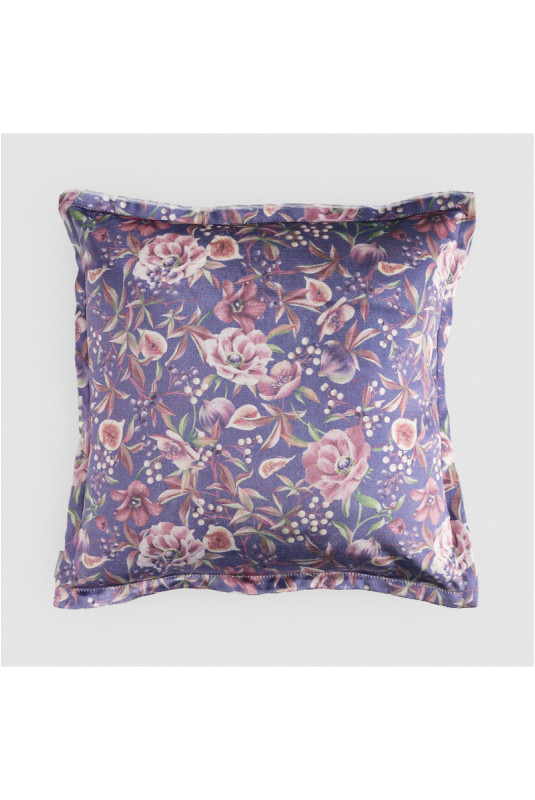Housse de Coussin Imprimée - Higo - Violet