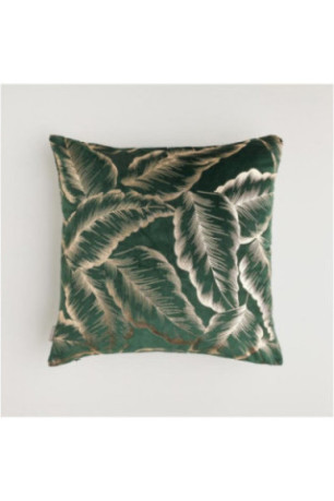 Housse de Coussin Imprimée - Foglare - Green