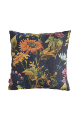 Housse de Coussin Imprimée - Blonoir - Dark Blue