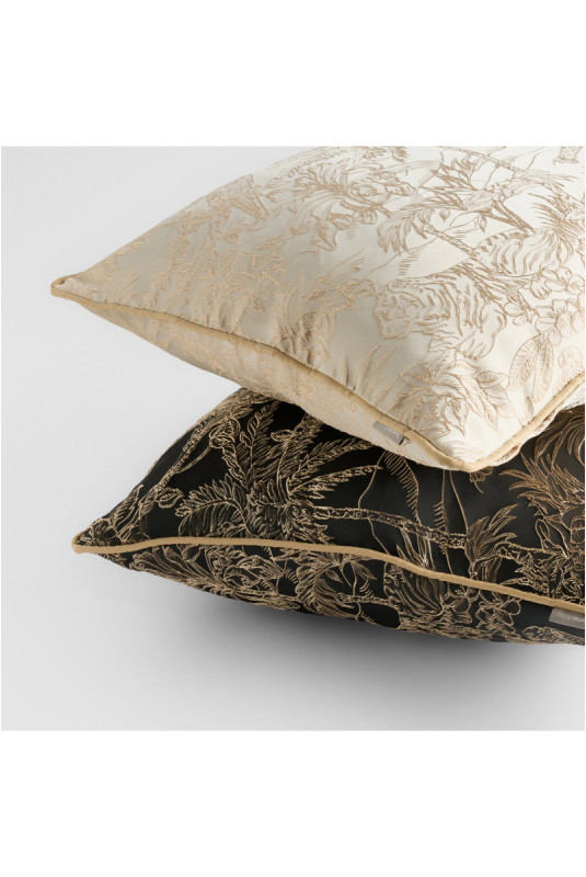 Housse de Coussin Jacquard - Santana - Beige