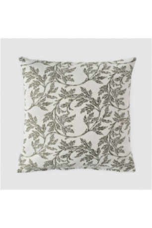 Housse de Coussin Jacquard - Olivine - Dark Green