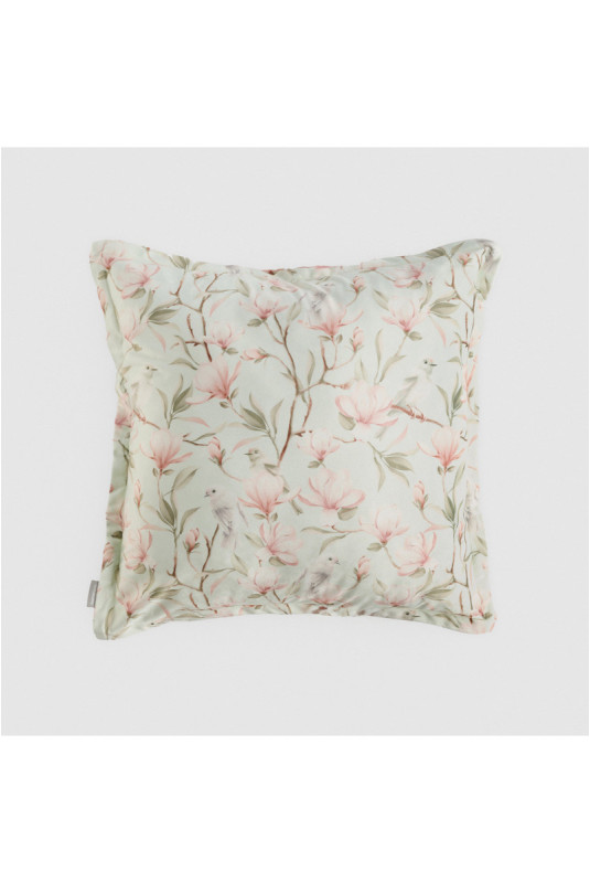 Housse de Coussin Imprimée - Majia - Light Turquoise