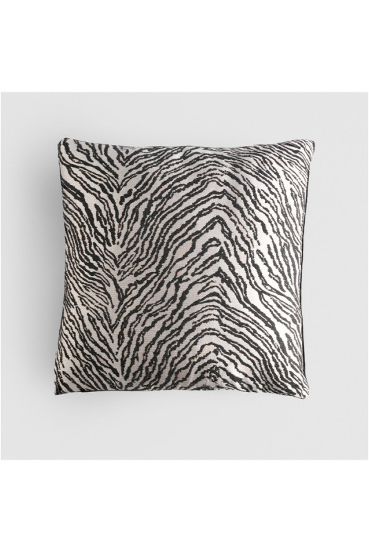 Housse de Coussin Jacquard - Zebrea - Ecru