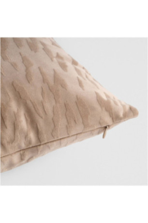 Housse de Coussin Imprimée - Serenga - Beige