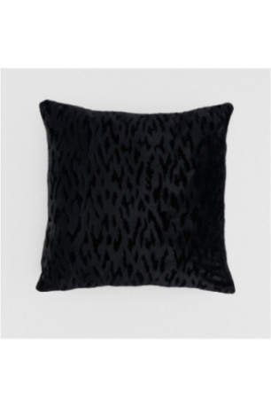 Housse de Coussin Imprimée - Serenga - Black