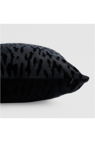 Housse de Coussin Imprimée - Serenga - Black