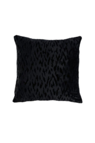 Housse de Coussin Imprimée - Serenga - Black