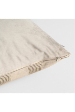 Housse de Coussin Imprimée - Edsoni - Beige