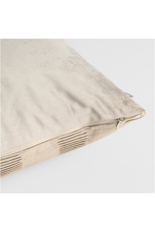Housse de Coussin Imprimée - Edsoni - Beige