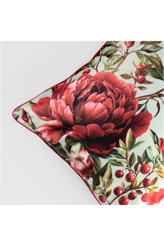 Housse de Coussin Imprimée - Pomelia - Mint