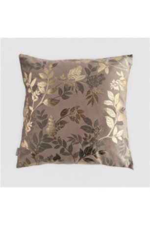 Housse de Coussin Imprimée - Verla - Taupe