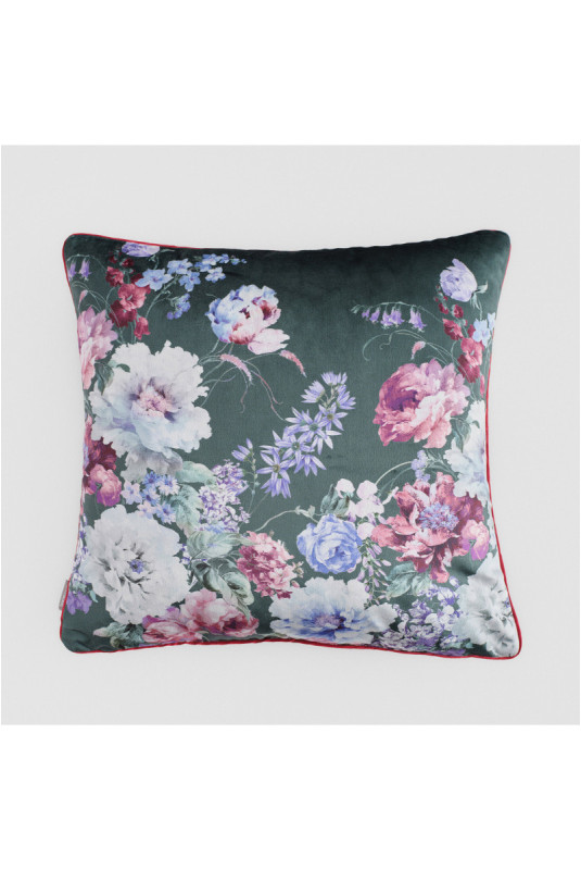 Housse de Coussin Imprimée - Fiorosa - Dark Green