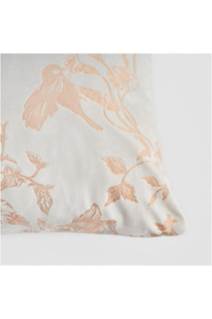 Housse de Coussin Imprimée - Bianca - Ecru