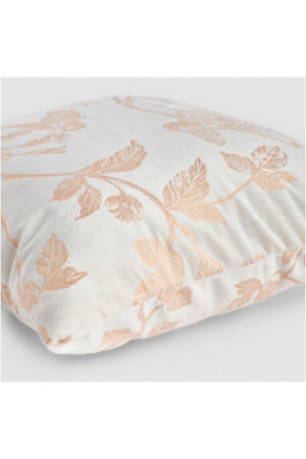 Housse de Coussin Imprimée - Bianca - Ecru