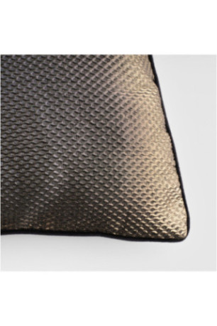 Housse de Coussin Jacquard - Mokaita - Gold