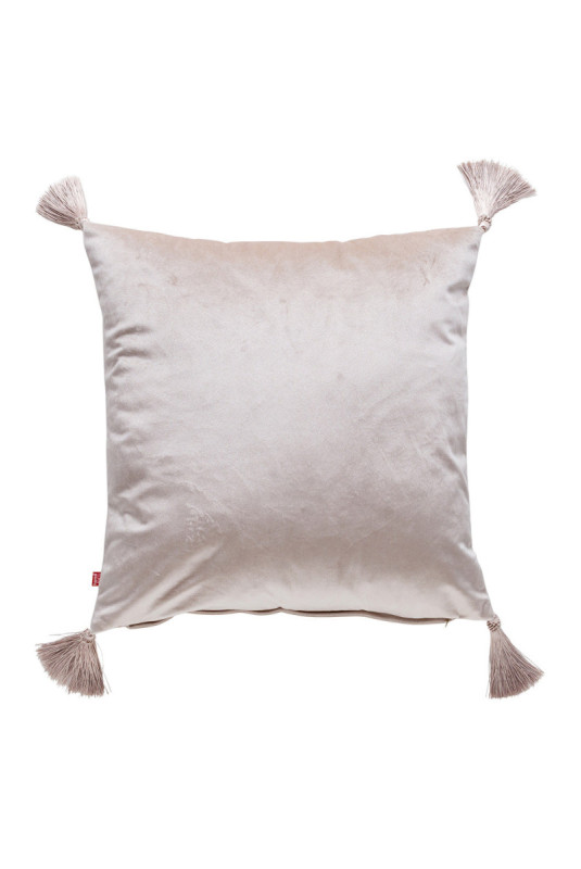 Housse de Coussin Solide - Royalty - Beige