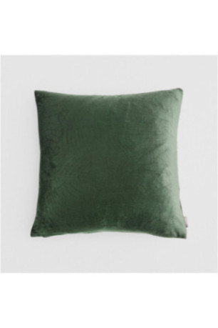 Housse de Coussin Brodée - Nounis - Bottle Green