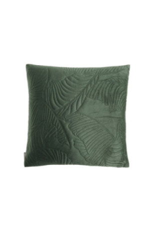 Housse de Coussin Brodée - Nounis - Bottle Green