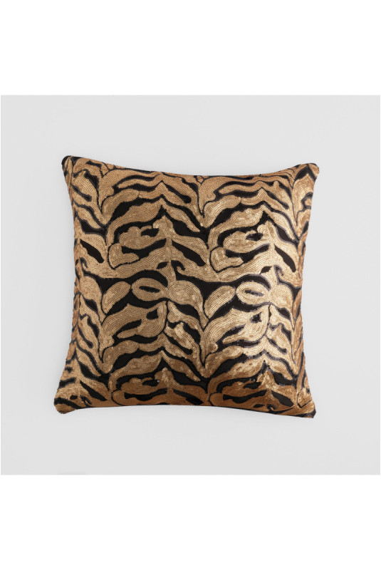 Housse de Coussin Décorative - Zahara - Gold
