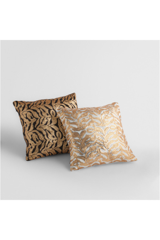 Housse de Coussin Décorative - Zahara - Gold