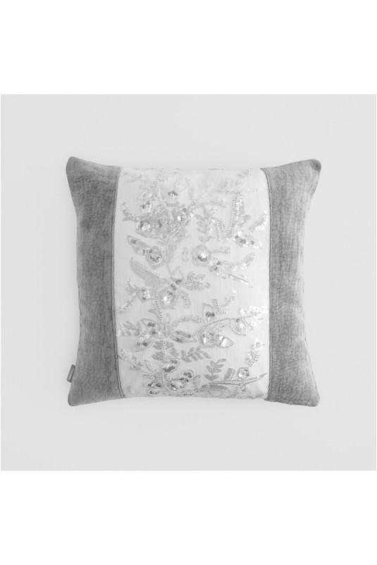 Housse de Coussin Décorative - Zarina - Grey