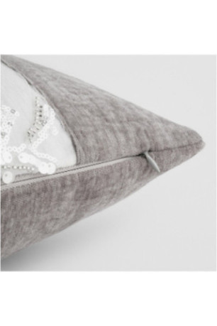Housse de Coussin Décorative - Zarina - Grey