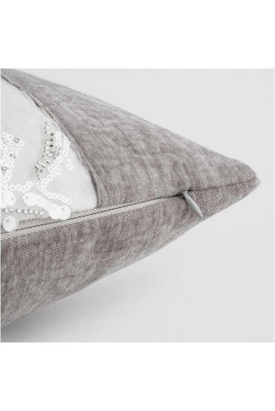Housse de Coussin Décorative - Zarina - Grey
