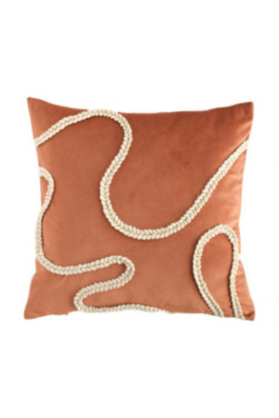 Housse de Coussin En Velours - Maeva - Carmel