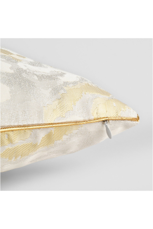 Housse de Coussin Jacquard - Wilora - White