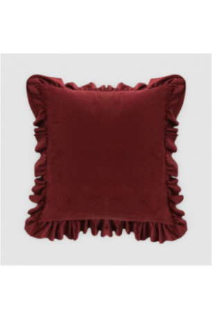 Housse de Coussin Jacquard - Mira - Wine